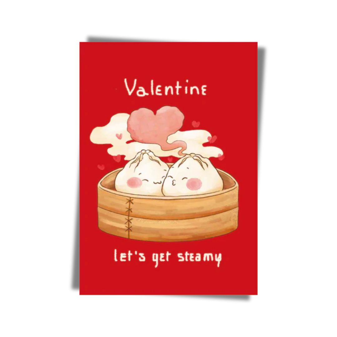 GREETING CARD: Let's Get Steamy