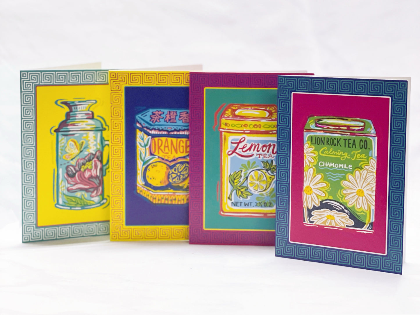 BOXED NOTECARDS: Vintage Tea Lovers (set of 8)