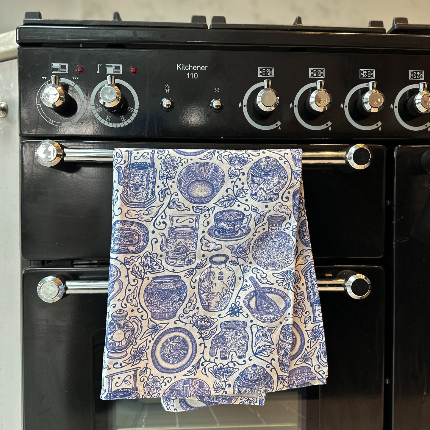 TEA TOWEL - Blue and White China