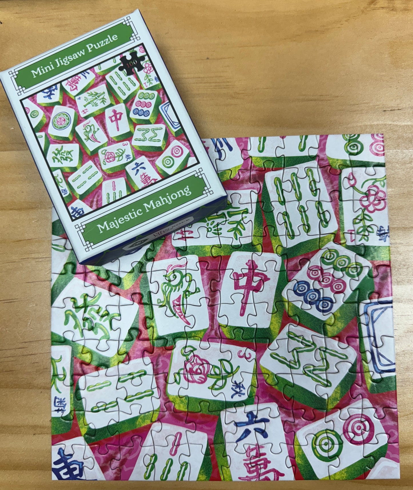 100pc MINI PUZZLE: Majestic Mahjong