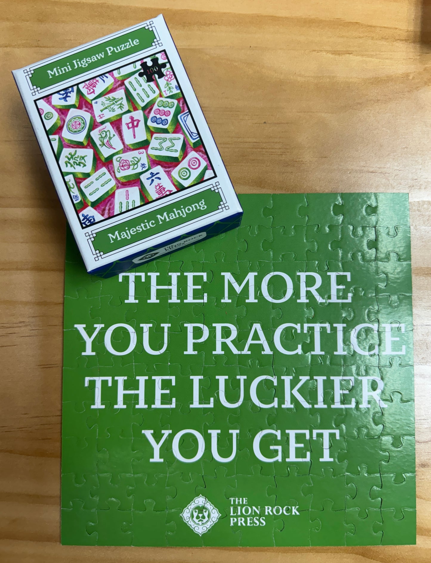 100pc MINI PUZZLE: Majestic Mahjong