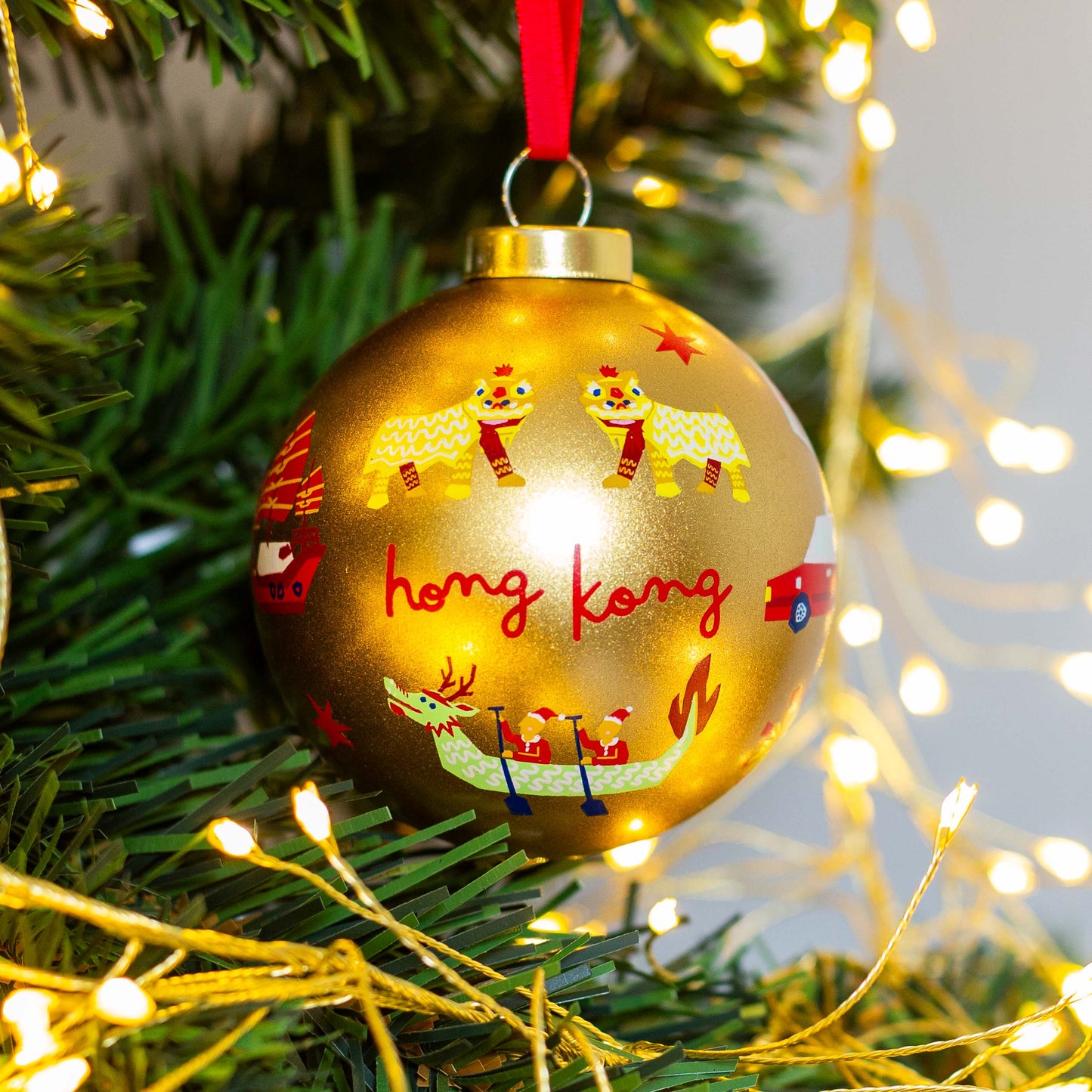 GLASS BAUBLE: Hong Kong Icons