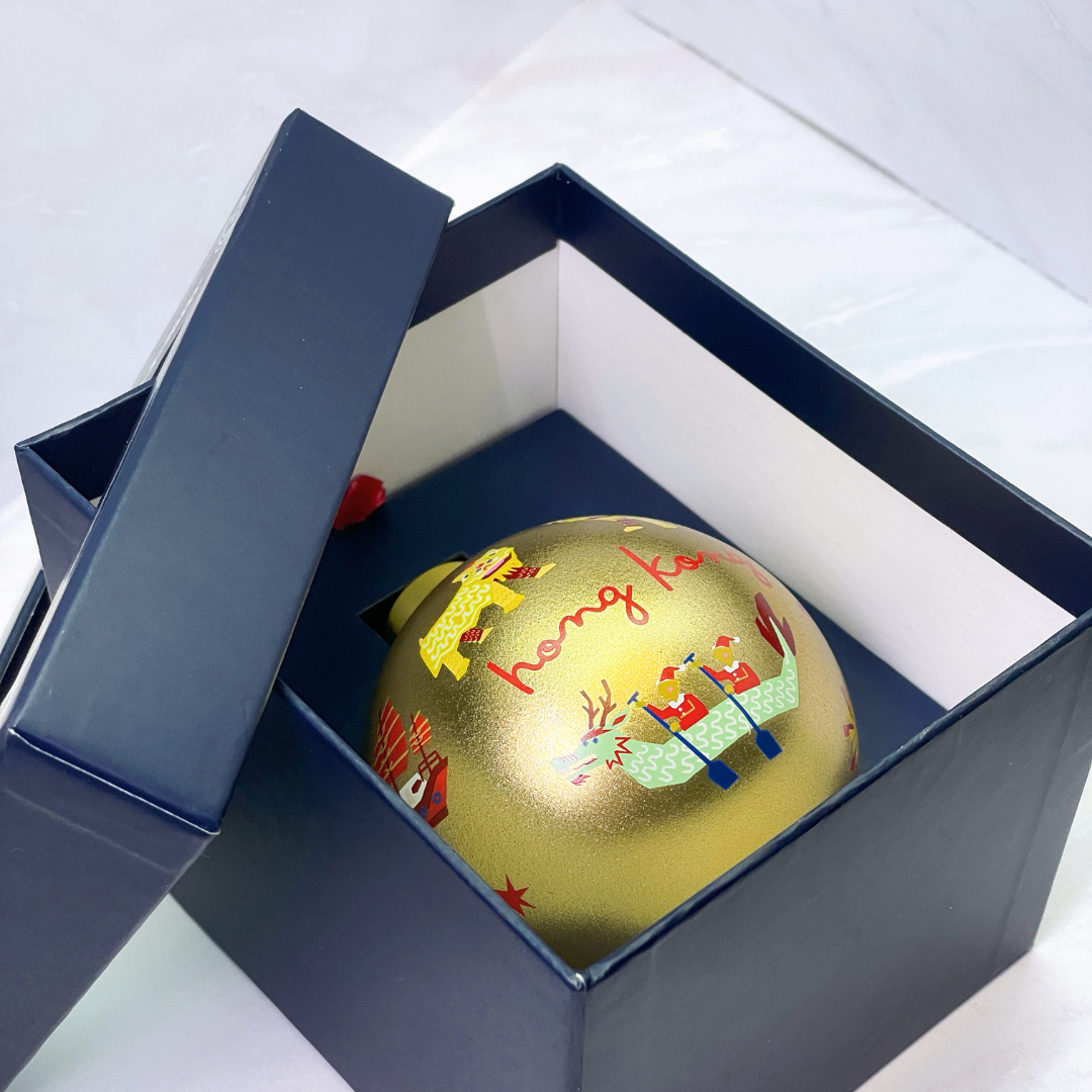 GLASS BAUBLE: Hong Kong Icons
