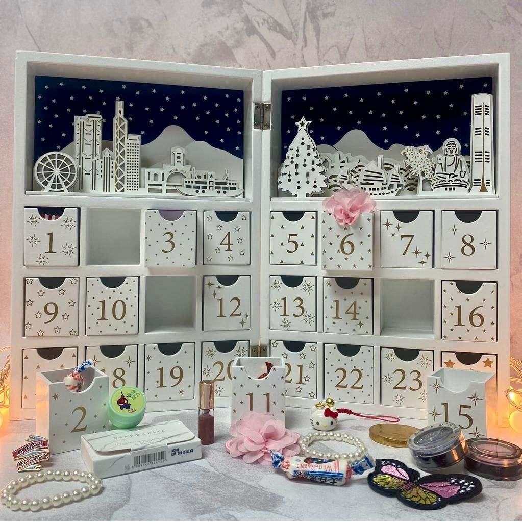 CHARITY ADVENT: Hong Kong Wooden Advent Calendar