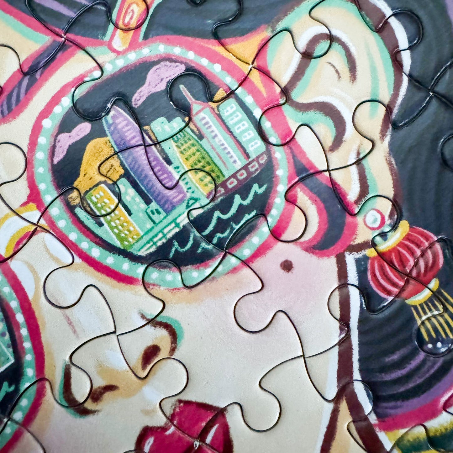 100pc MINI PUZZLE: Madame Bauhinia