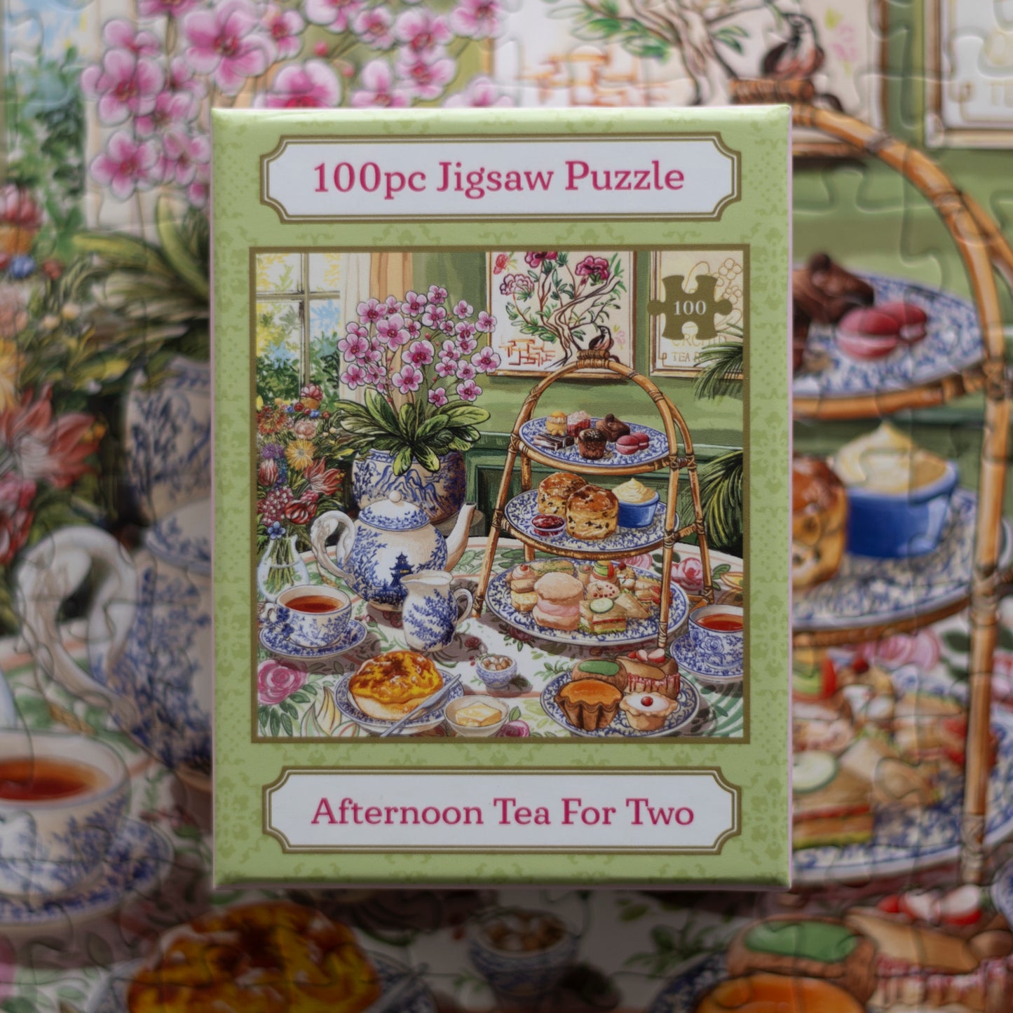 100pc PUZZLE: Afternoon Tea for Two