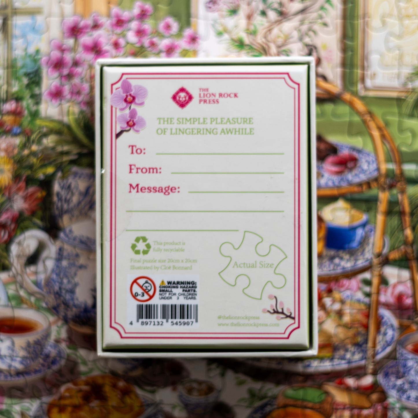 100pc PUZZLE: Afternoon Tea for Two