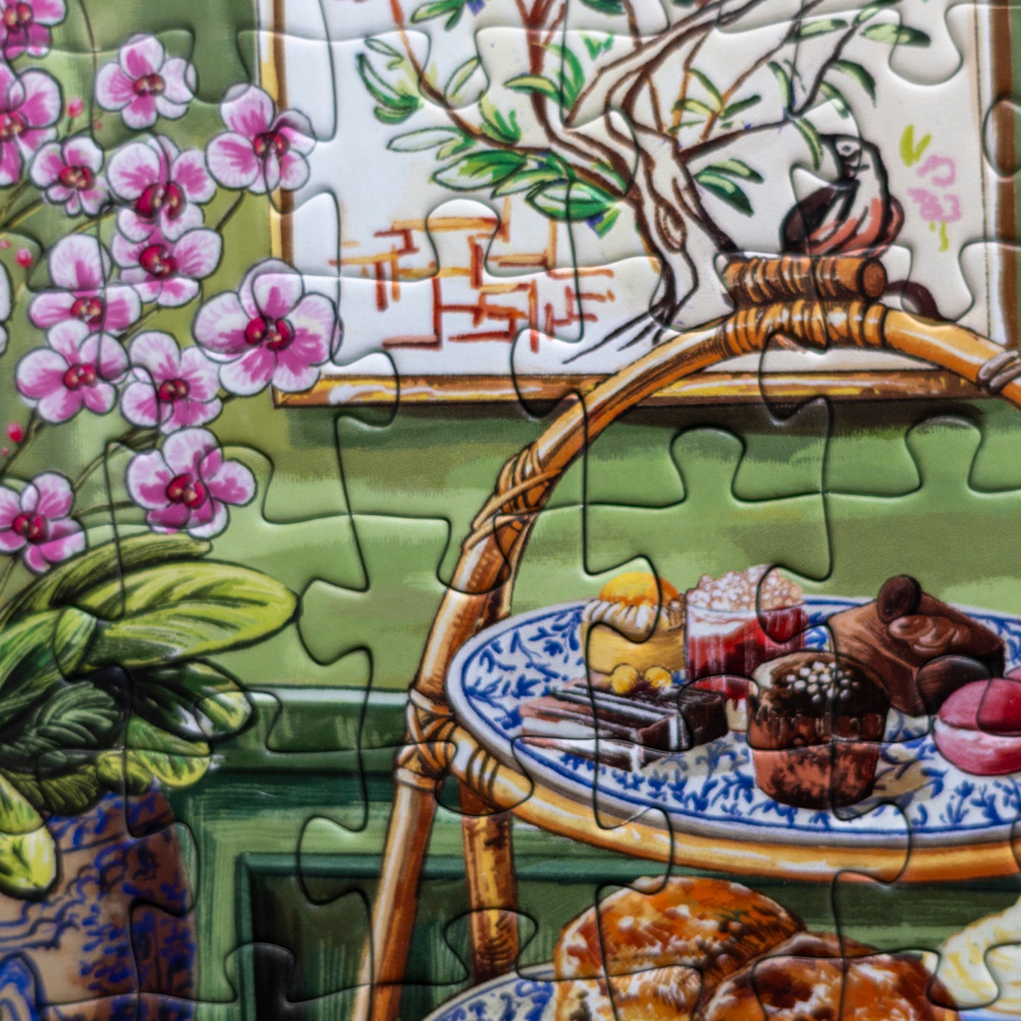 100pc PUZZLE: Afternoon Tea for Two
