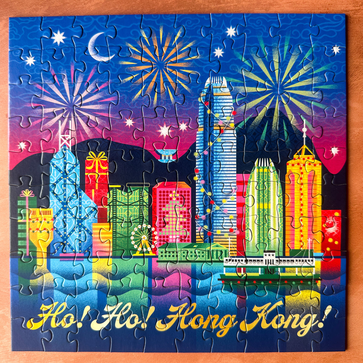 100pc PUZZLE: Christmas Edition - Ho Ho Hong Kong
