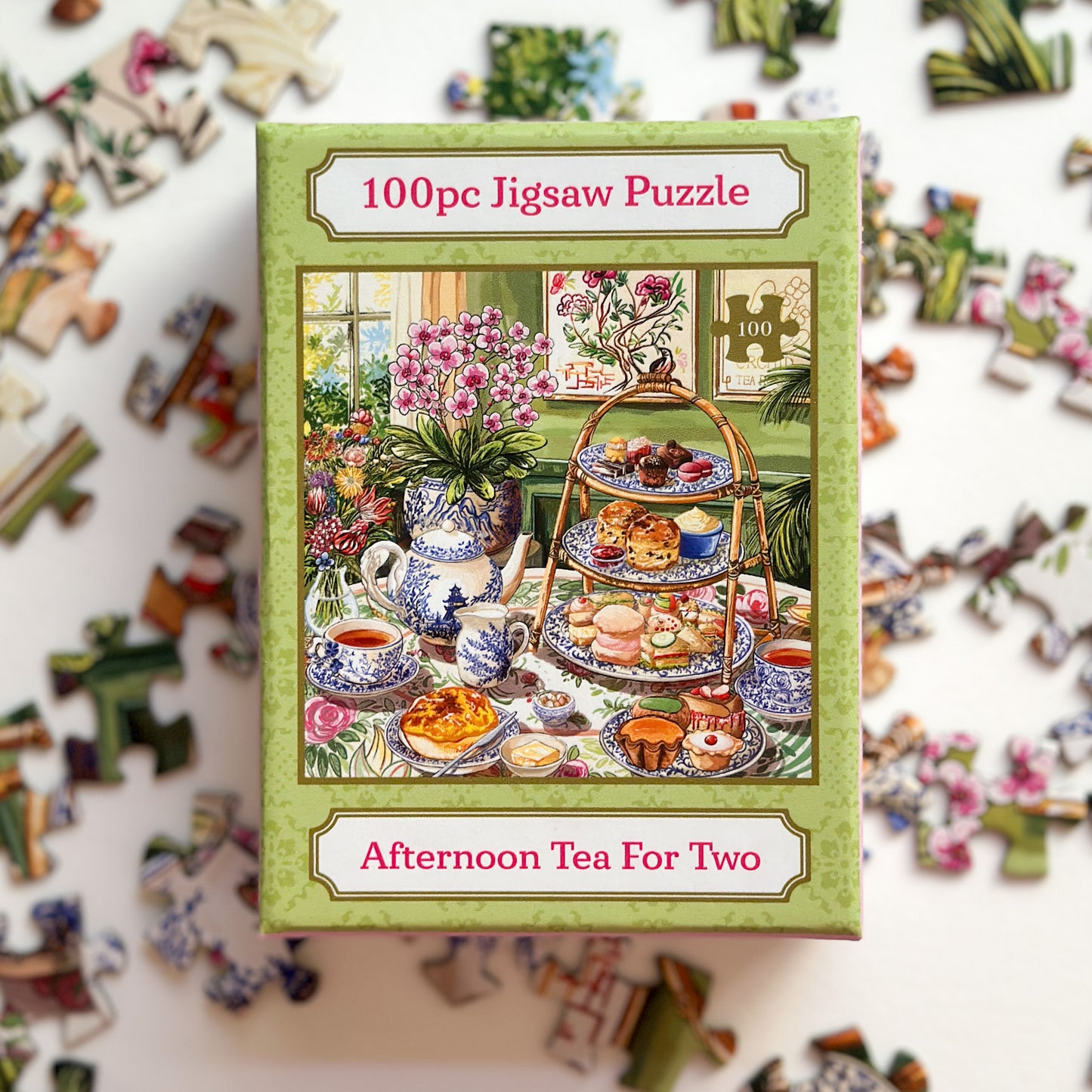 100pc PUZZLE: Afternoon Tea for Two