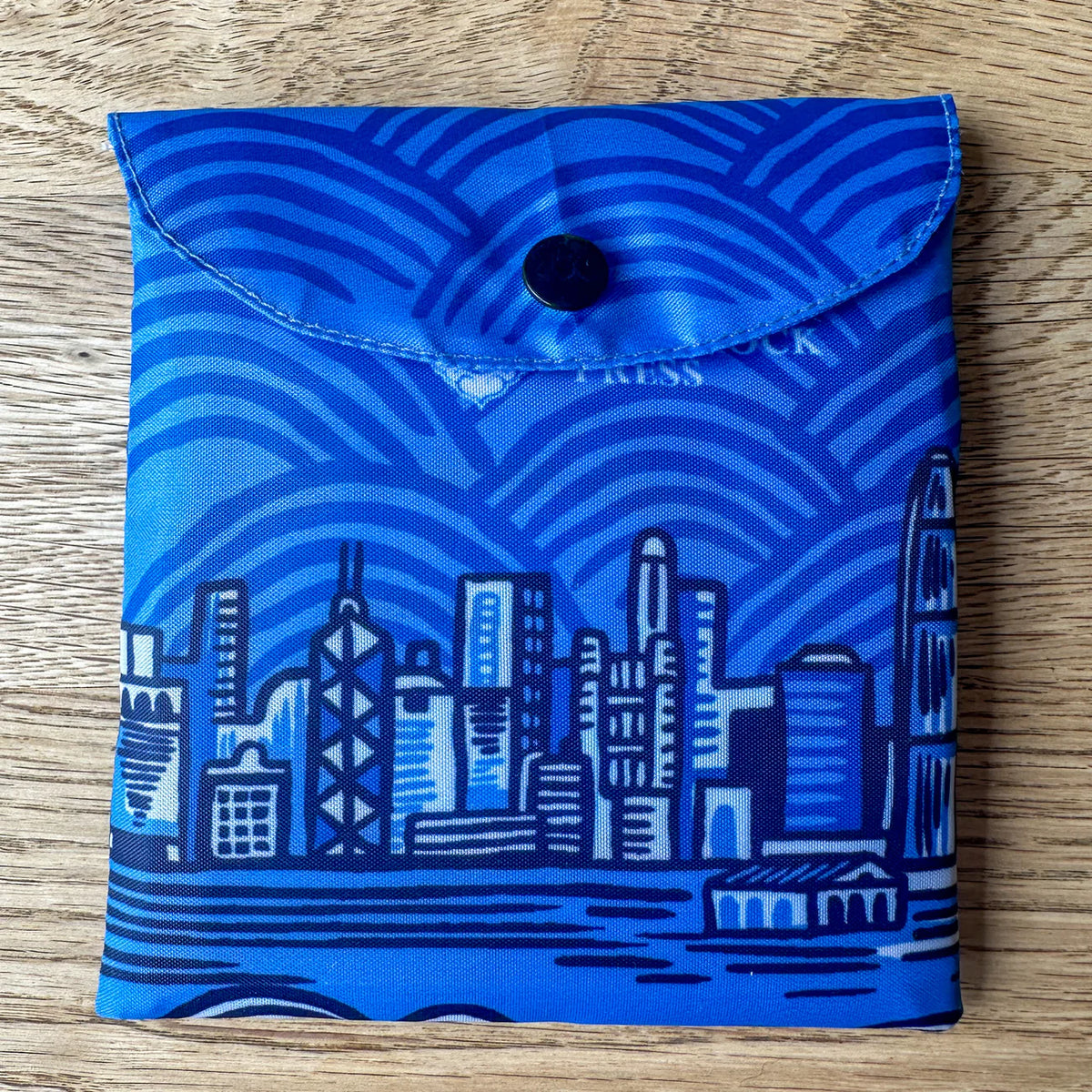 FOLDABLE SHOPPING BAG: Skyline