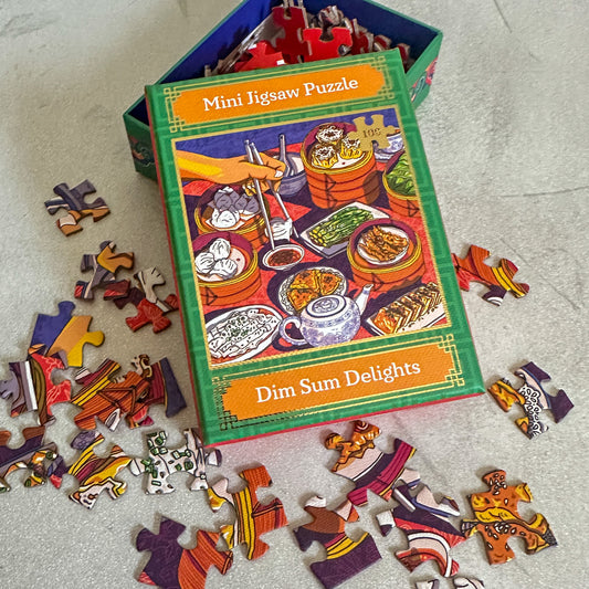 100pc MINI PUZZLE: Dim Sum Delights