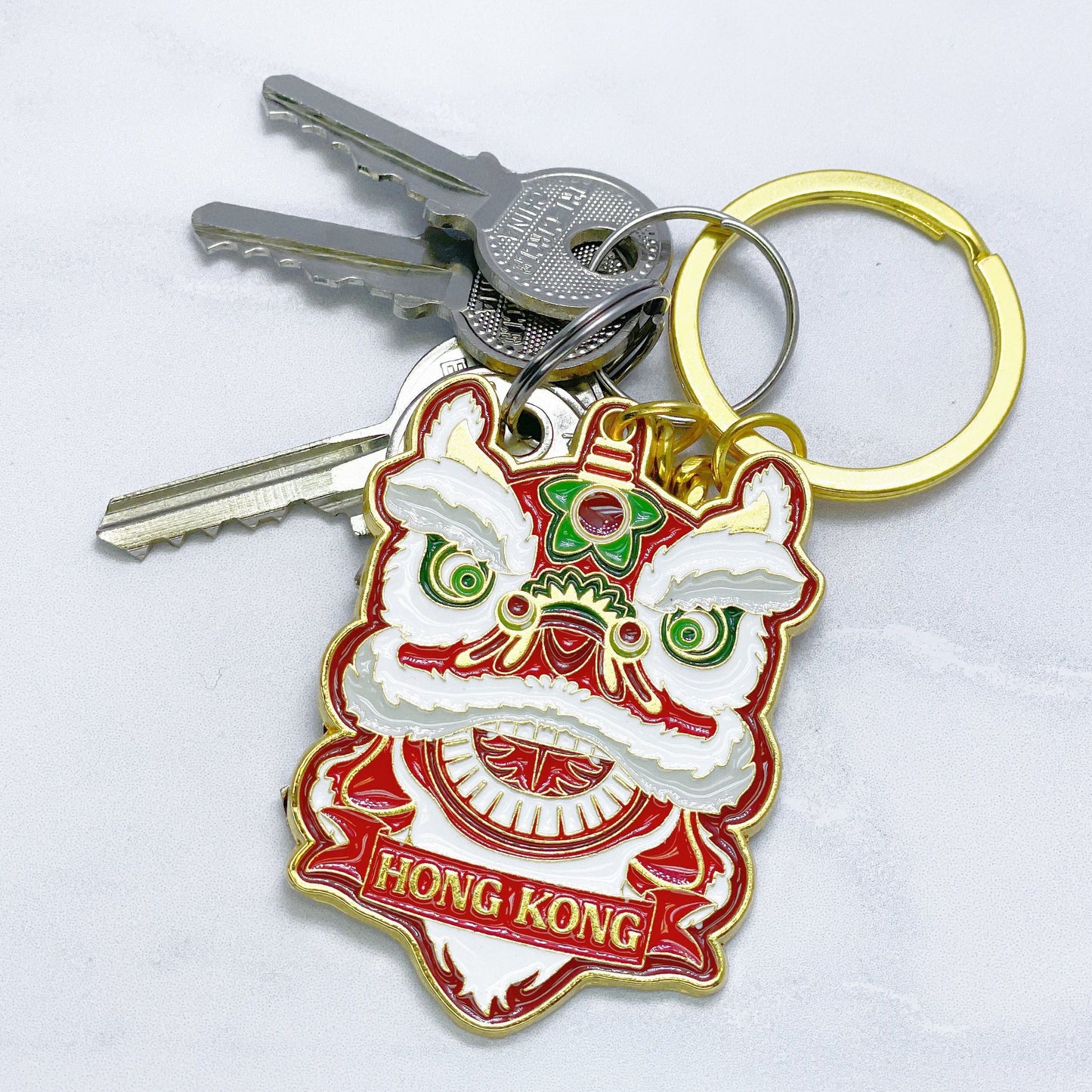 KEYRING: Lion Dance