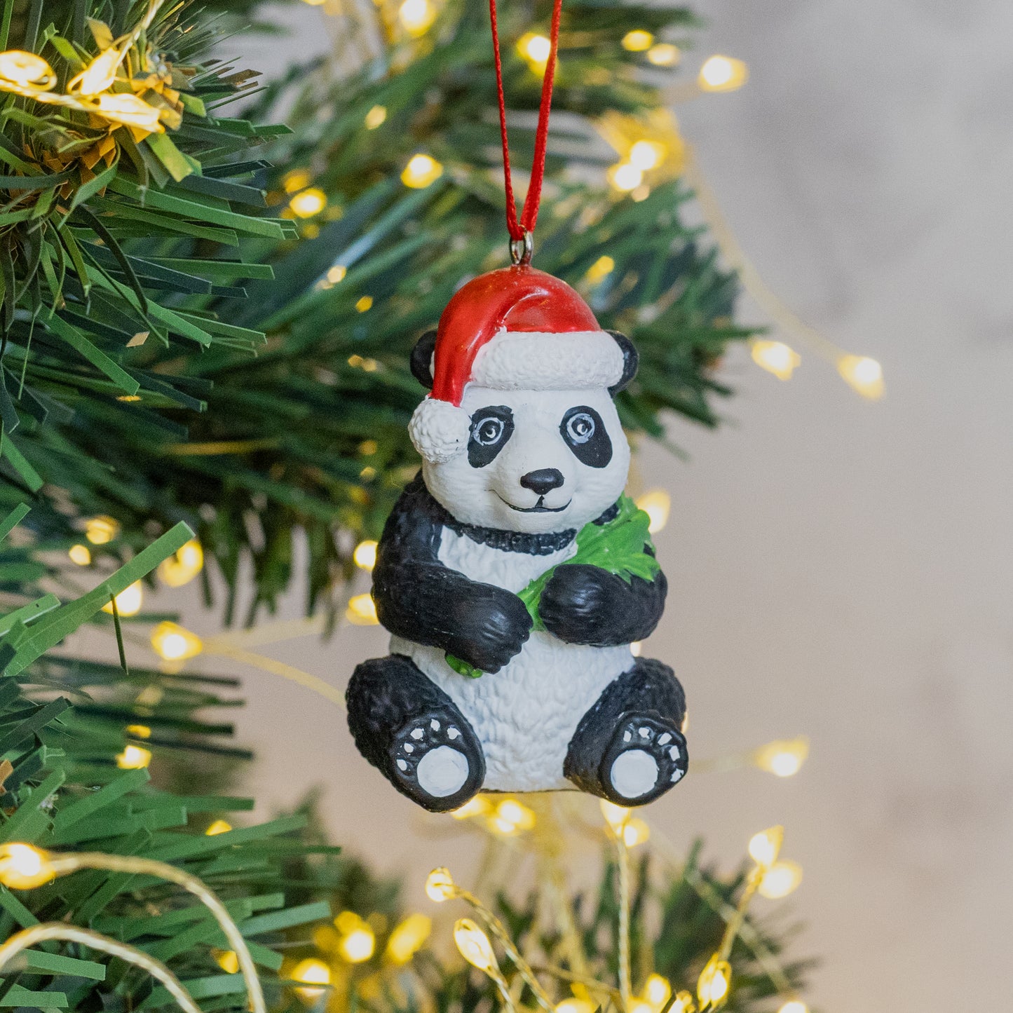HANGING DECORATION: Santa Panda