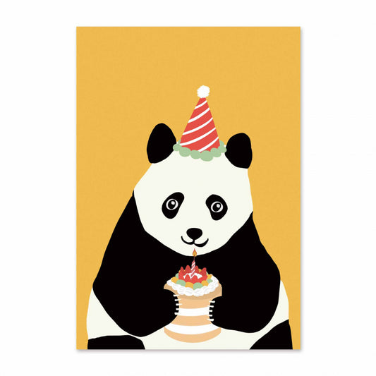 GREETING CARD: Birthday Panda