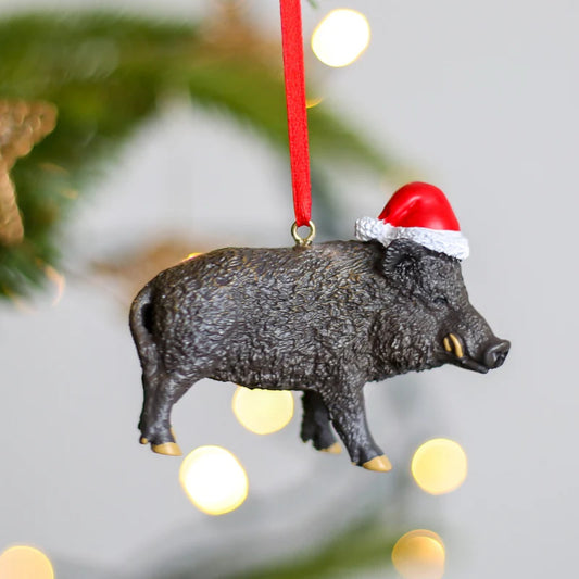 HANGING DECORATION: Christmas Boar