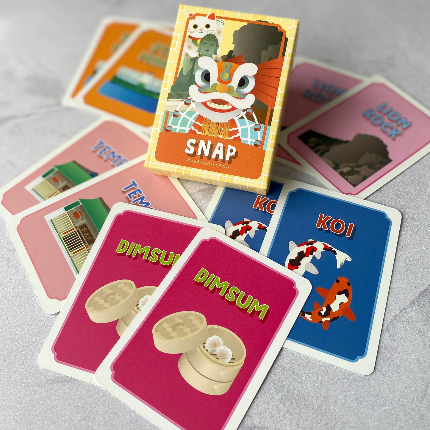 CARD GAME: Memory / Go Fish / Old Maid- Food Edition