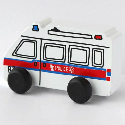 Lavender HONG KONG PUSH-ALONG - Police Van